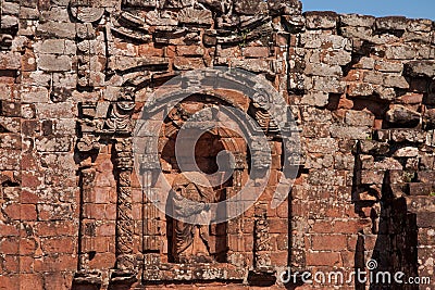 Jesuit Ruins in Trinidad, Paraguay Stock Photo