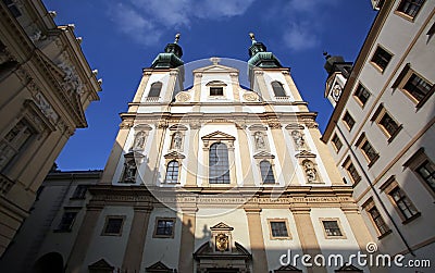Jesuits church in Vienna, Austria Stock Photo