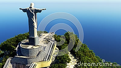 Jesus Christ the redeemer Editorial Stock Photo