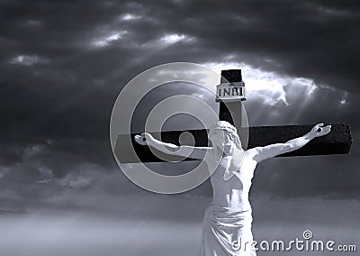 The Crucifixion Stock Photo