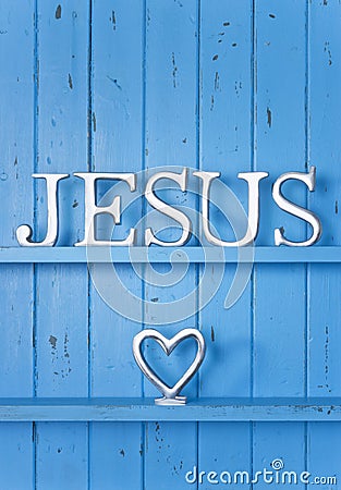 Jesus Love Background Stock Photo