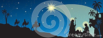 Jesus nativity Vector Illustration