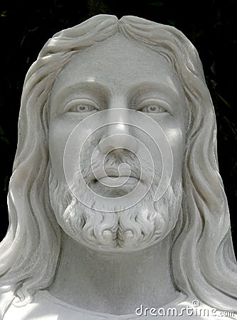 Jesus statue Stock Photo