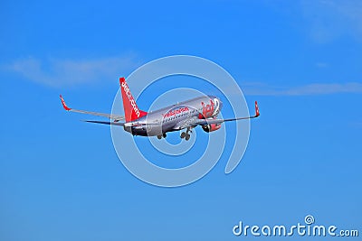 Jet2 Airplane In A Blue sky Editorial Stock Photo