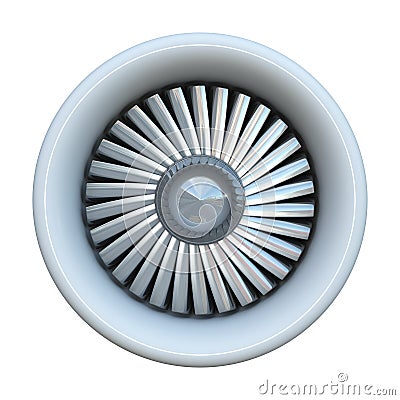 Jet engine Stock Photo