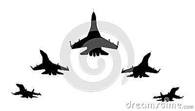 Jet fighters Stock Photo