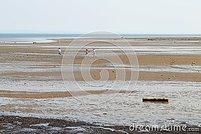 Jetee des Capelans on St-Lawrence River Editorial Stock Photo