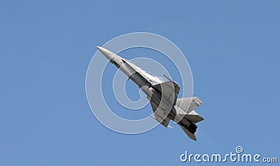 Jetfighter at high speed Stock Photo