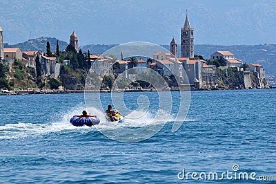 Jetski fun Stock Photo