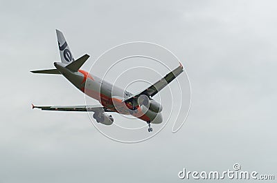 Jetstar Airbus A320 at Melbourne Tullamarine Editorial Stock Photo