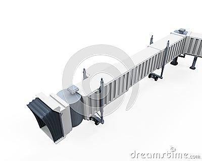 Jetway Isolated Stock Photo