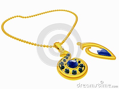 Jeweller ornaments Stock Photo