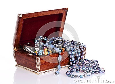 Jewellery box Stock Photo