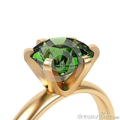 Jewellery ring. Stock Photo