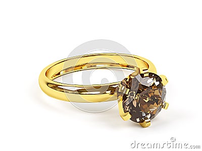 Jewellery ring. Stock Photo