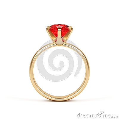 Jewellery ring Stock Photo