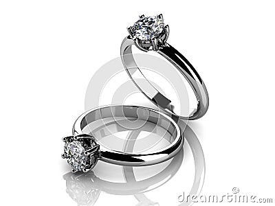 Jewellery ring Stock Photo
