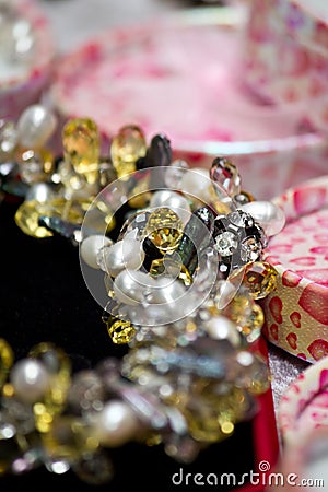 Jewelry - close-up Stock Photo