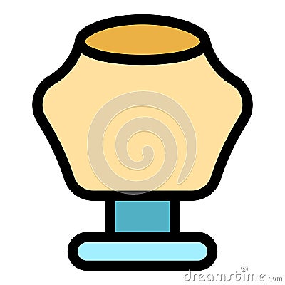 Jewelry dummy bijouterie icon vector flat Vector Illustration