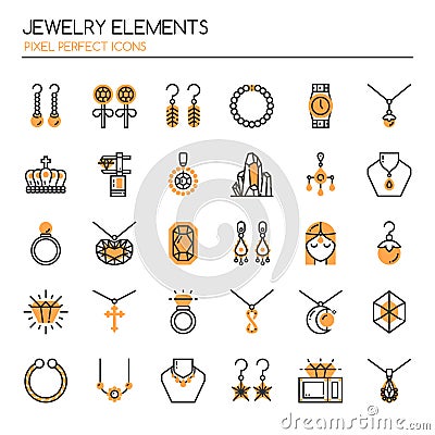 Jewelry Elements Stock Photo