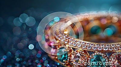 Jewelry, necklace, bracelet, ring, style beautiful acessory wedding diamong gold silver, gift elegancy diamonds shiny Stock Photo