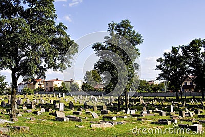 Jewish Cemetery 2 Editorial Stock Photo