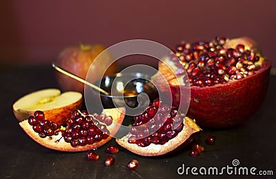 Jewish food. Stock Photo