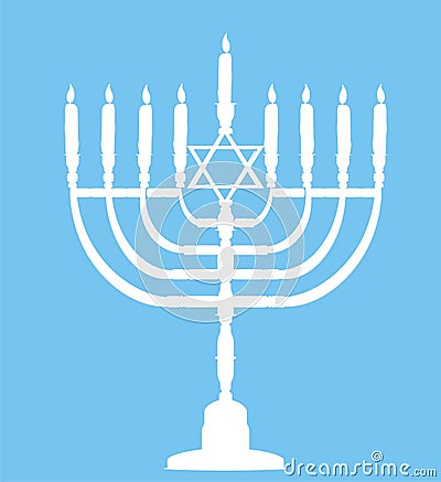 Jewish holiday Hanukkah Stock Photo