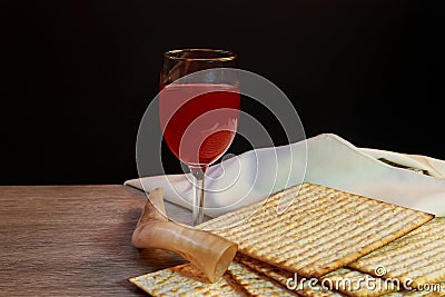 Jewish holiday Pesah celebration concept Passover Stock Photo