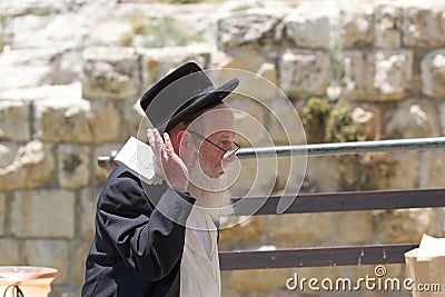 Jewish orthodox man Editorial Stock Photo