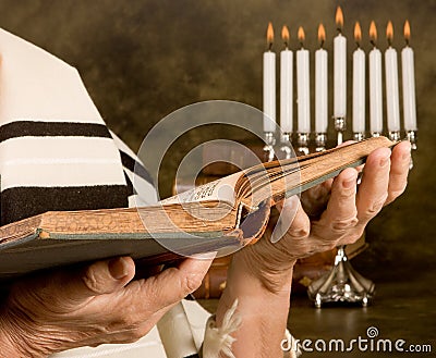 Jewish Prayer Stock Photo