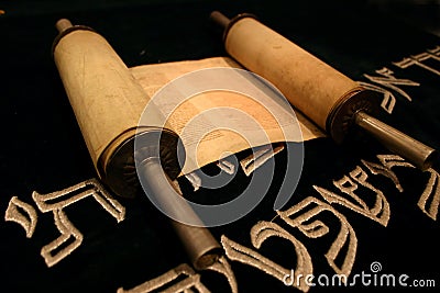 Jewish symbols Stock Photo