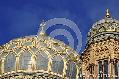 The jewish synagogue in Berlin IV Stock Photo