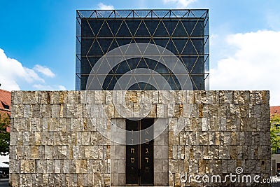 Jewish synagogue and museum in Munich Stock Photo