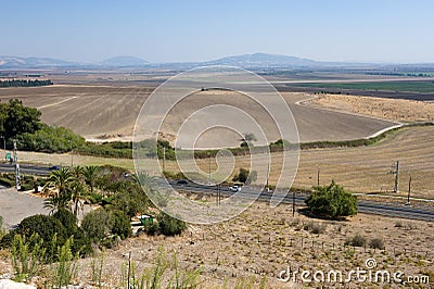 Jezreel Valley Stock Photo