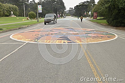 JFK Promenade Golden Mile Golden Gate Park 19 Editorial Stock Photo