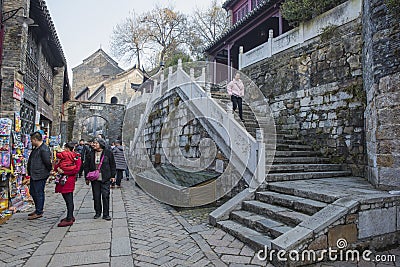 Jiangsu Zhenjiang Xijindu Street View Editorial Stock Photo