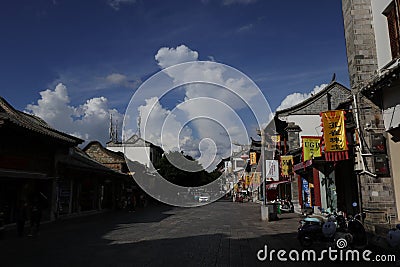 Jianshui Ancient City is a cultural city with a profound history Editorial Stock Photo