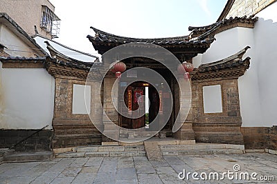 Jianshui Ancient City is a cultural city with a profound history Stock Photo
