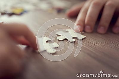 Jigsaw Stock Photo