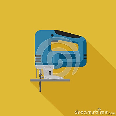 Jigsaw flat icon Vector Illustration