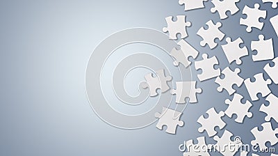 Jigsaw piece Stock Photo