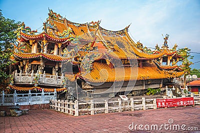 Jiji Wuchang Temple in nantou Stock Photo