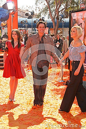 Jim Carrey,Jenny McCarthy Editorial Stock Photo