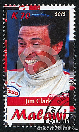 Jim Clark Editorial Stock Photo