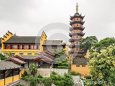 Jiming Temple Stock Photo