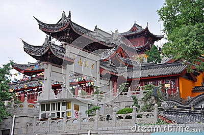 Jiming Temple, Nanjing, China Stock Photo