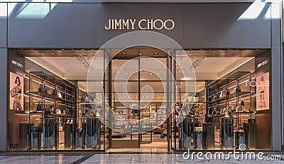 Jimmy Choo store located in Scottsdale,Arizona,USA Editorial Stock Photo