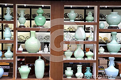 Jingdezhen , Township of Chinese ceramics Stock Photo