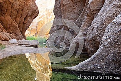 Kal Jenni desert canyon , Iran Stock Photo